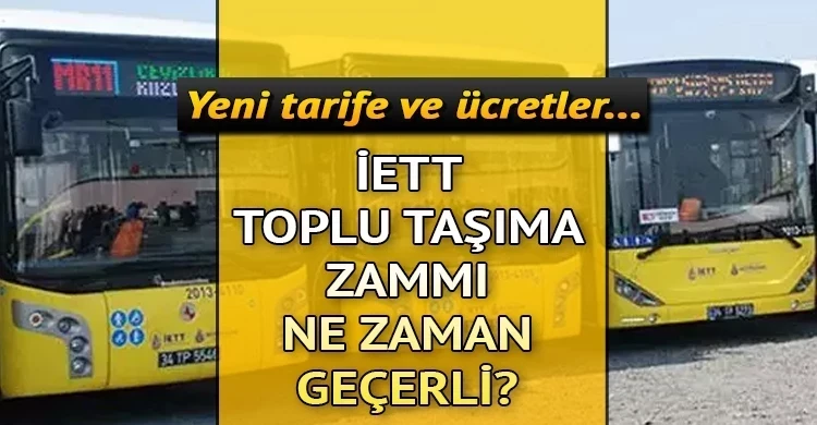 İstanbul'da Ulaşıma Yüzde 30 Zam Yapıldı