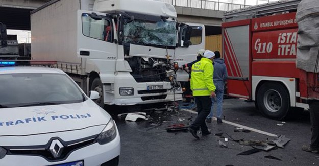Tem Bağlantı Yolu Trafiğe Kapatıldı!