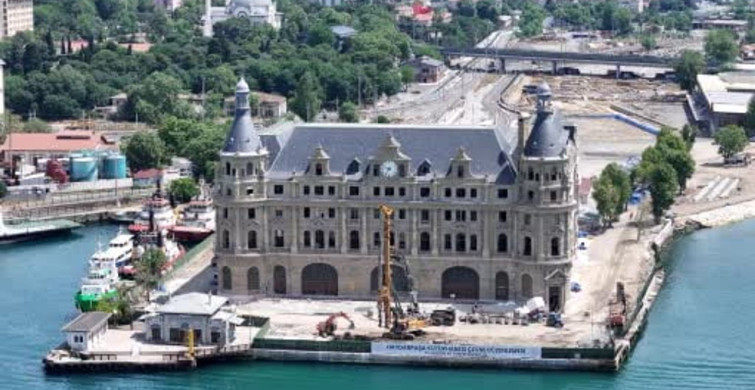 İstanbul’un simgelerinden Haydarpaşa Garı yeni yüzüne kavuştu