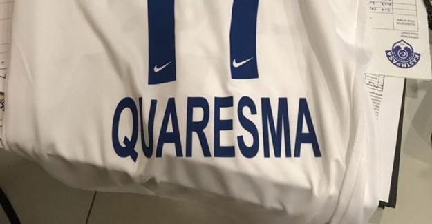 İşte Quaresma'nın Kasımpaşa'da Giyeceği Forma ve Numarası!