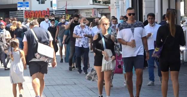 İstiklal Caddesi'nde Korkutan Kalabalık!
