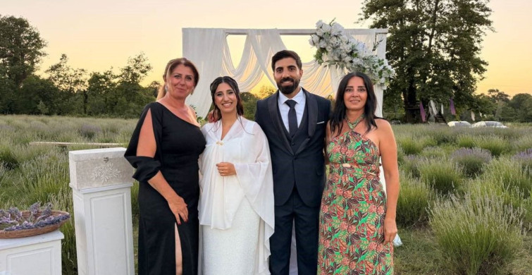 İtalyan gelin giulia, sinop'ta ferdi ile dünya evine girdi