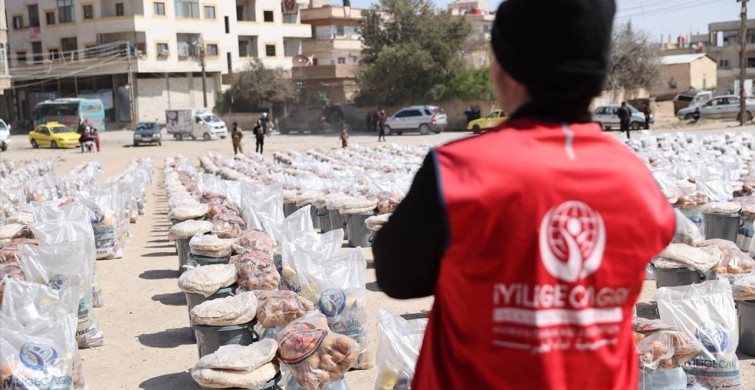 İyiliğe Çağrı Derneği Suriye'deki İhtiyaç Sahiplerine Yardımda Bulundu
