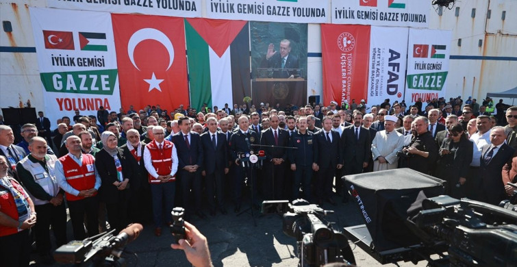 İyilik Gemisi Gazze İçin Yola Çıktı