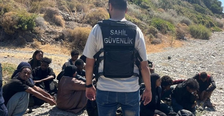 İzmir'de 47 Düzensiz Göçmen Yakalandı