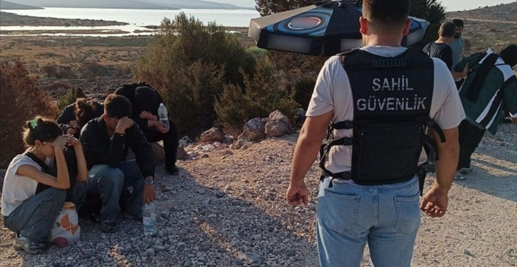 İzmir'de Düzensiz Göçmen Operasyonu