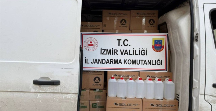 İzmir'de Kaçakçılık Operasyonu: 1 Ton Etil Alkol Ele Geçirildi