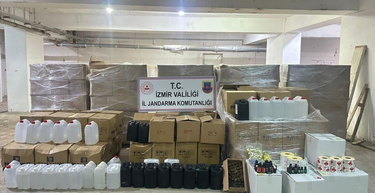 İzmir'de Kaçakçılık Operasyonu: 7 Ton Etil Alkol Ele Geçirildi