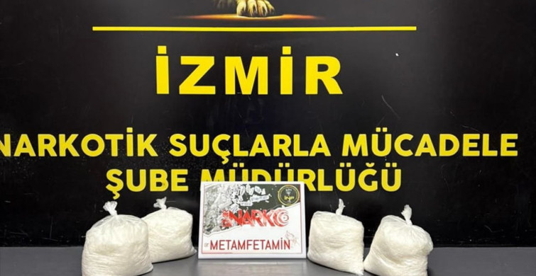 İzmir'de Kargo Paketinde Uyuşturucu Ele Geçirildi