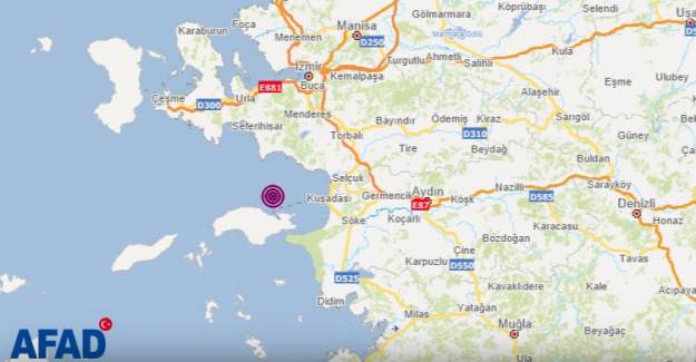İzmir'de Şiddetli Deprem