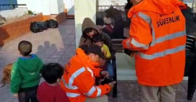 İzmir'de Suriyeli Göçmenler Kaçarken Yakalandı!