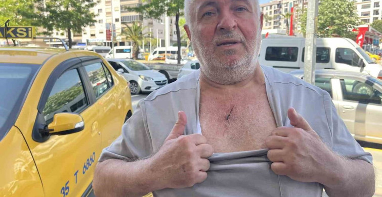 İzmir'de Taksici Bıçaklı Saldırıya Uğradı