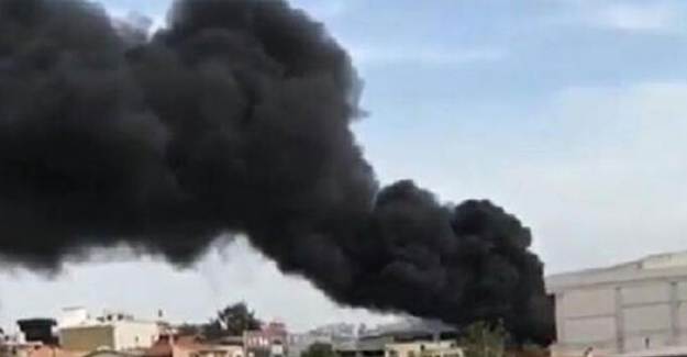 İzmir'de Telaş Yaratan Yangın!