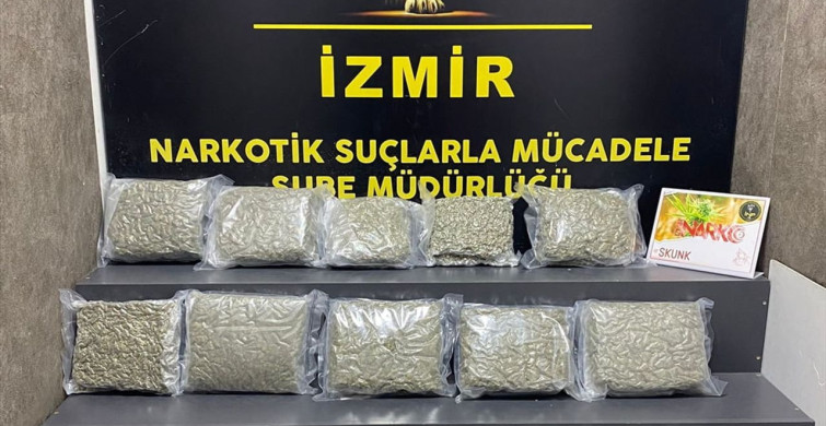 İzmir'de Uyuşturucu Operasyonu: 21 Kilo 200 Gram Ele Geçirildi