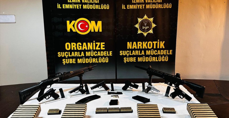 İzmir'de Uyuşturucu ve Silah Operasyonu: 7 Tutuklama