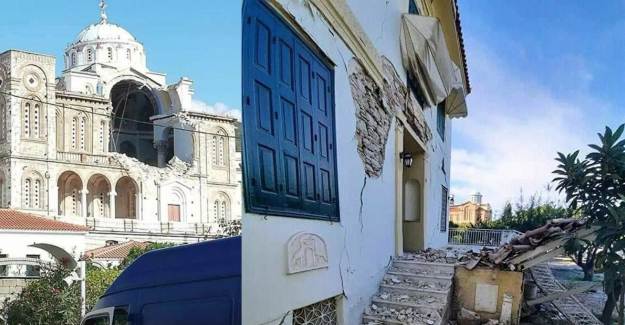 İzmir'deki Deprem Yunanistan'da da Etkili Oldu