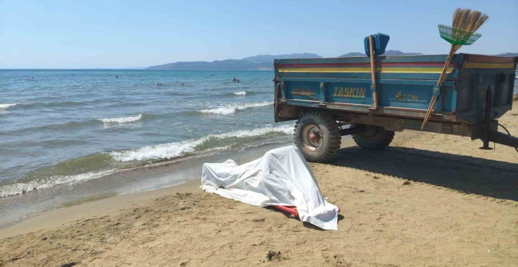 İzmir'in Pamucak sahilinde kimliği belirsiz erkek cesedi bulundu