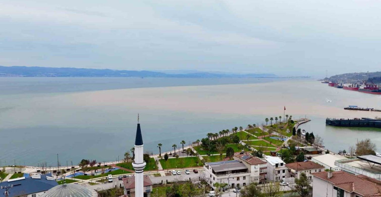 İzmit Körfezi'nde Doğal Renk Değişimi: Çamur ve Deniz