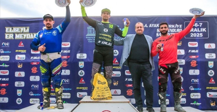 İznik'te Türkiye Süper Enduro Şampiyonası Sezon Finali Yapıldı