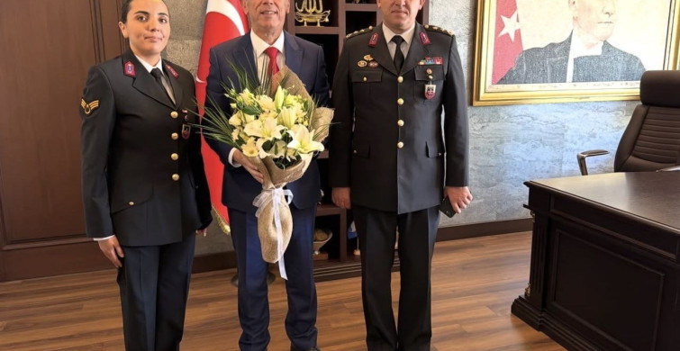 Jandarma teşkilatı’nın 187. yılında Kaymakam Sırmalı’dan anlamlı kabul