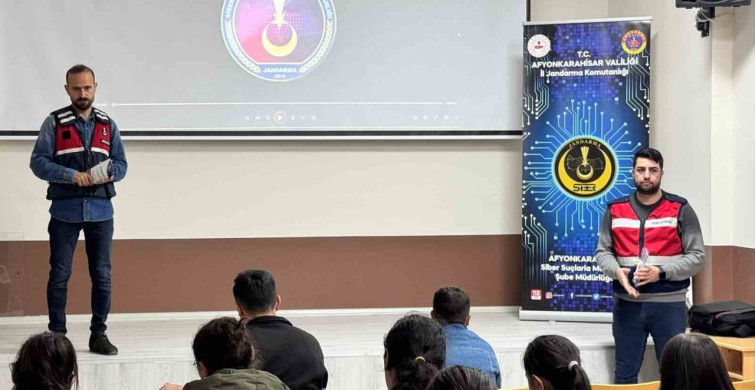 Jandarmadan Güvenli İnternet Eğitimi