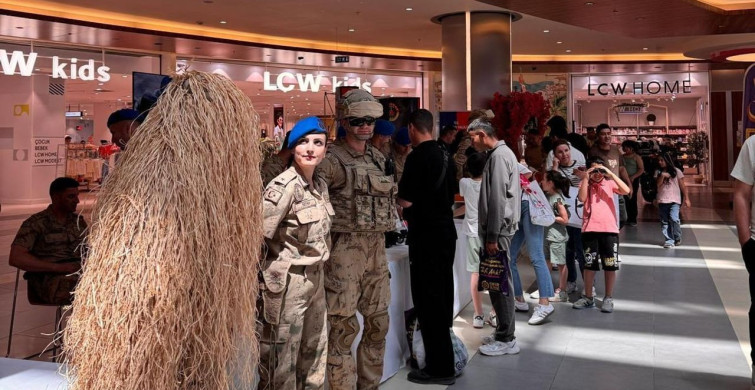 Jandarma'nın 187. kuruluş yıl dönümüne özel tanıtım standı MalatyaPark AVM'de açıldı