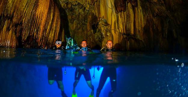 Japon Dalgıçın Gözünden Antalya Falezleri