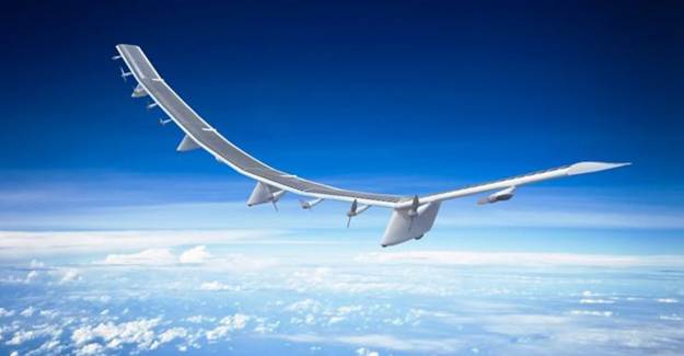 Japonya’da İnternet Sağlayacak 80 Metrelik Drone Havalandı 