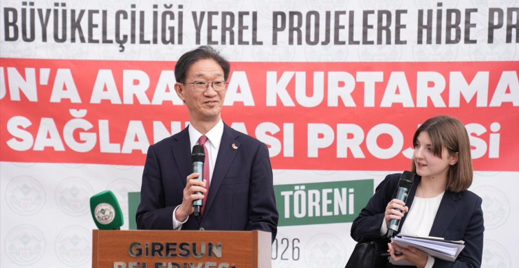 Japonya'nın Ankara Büyükelçisi Tamura Giresun'da