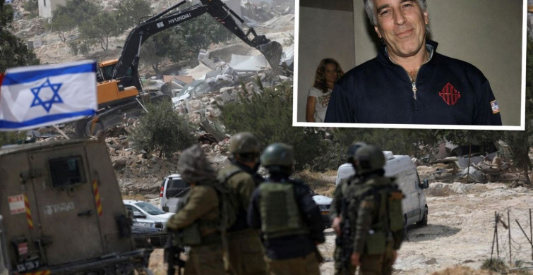 Jeffrey Epstein'in, belgelerde İsrail ordusuna ve Filistin topraklarını gasbeden İsraillilere yardım ettiği görülüyor