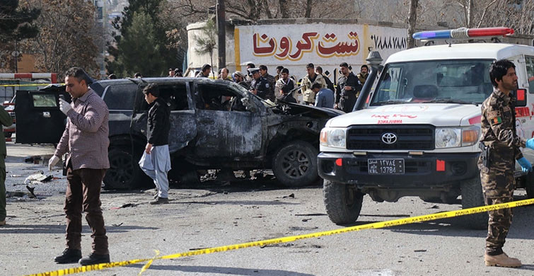Kabil'de Bombalı Saldırıda 3 Vatandaş Öldü
