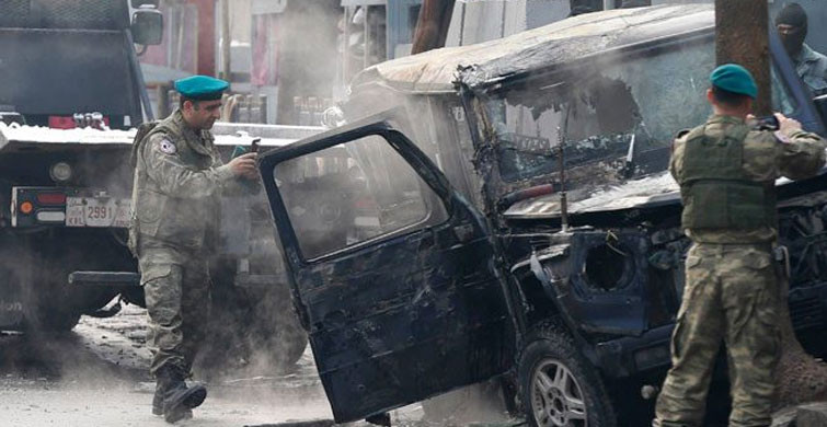 Kabil'de Dışişleri Bakanlığına Bombalı Saldırı