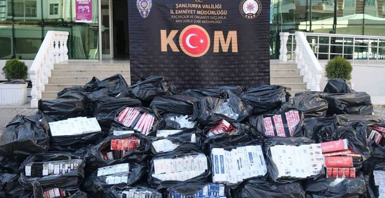 Kaçak Sigara Operasyonu: 43 Bin 500 Paket Ele Geçirildi