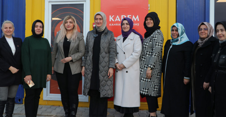 KADEM deprem bölgesini yalnız bırakmadı!