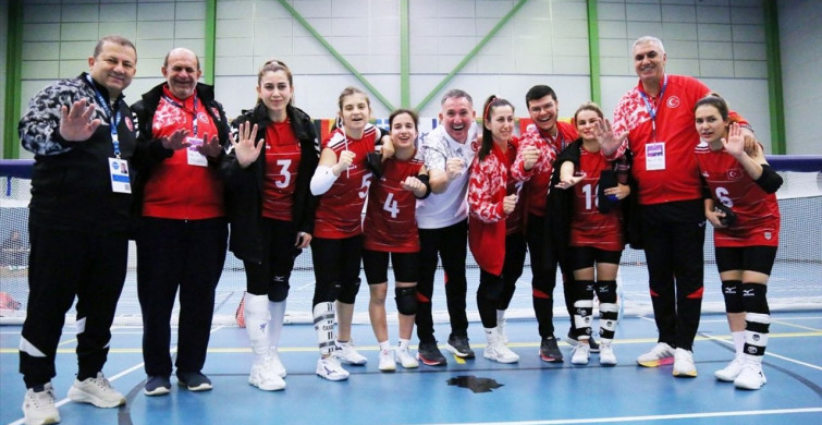 Kadın Golbol Milli Takımı Avrupa'da Yarı Finale Çıktı