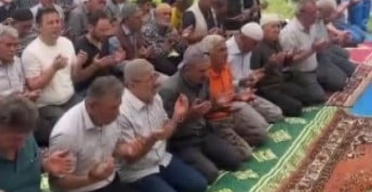 Kadıncık Mahallesi'nde Yağmur ve Şükür Duası Etkinliği