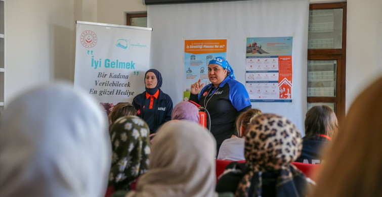 Kadınlar Afet Farkındalığı Kazanıyor