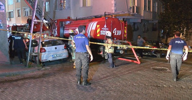 Kağıthane'de Yangın