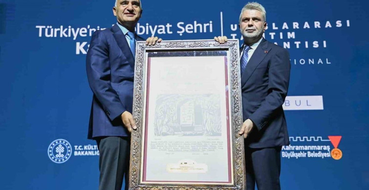 Kahramanmaraş, UNESCO’nun ‘Edebiyat Şehri’ unvanını aldı
