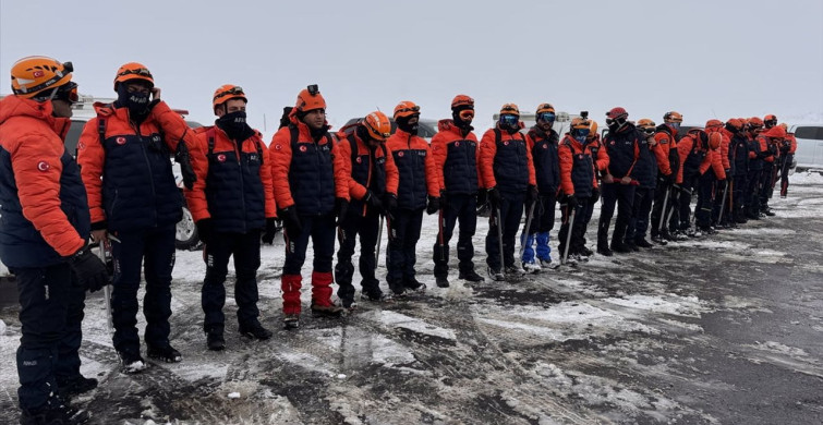 Kahramanmaraş'ta Çığ Arama Kurtarma Tatbikatı Düzenlendi