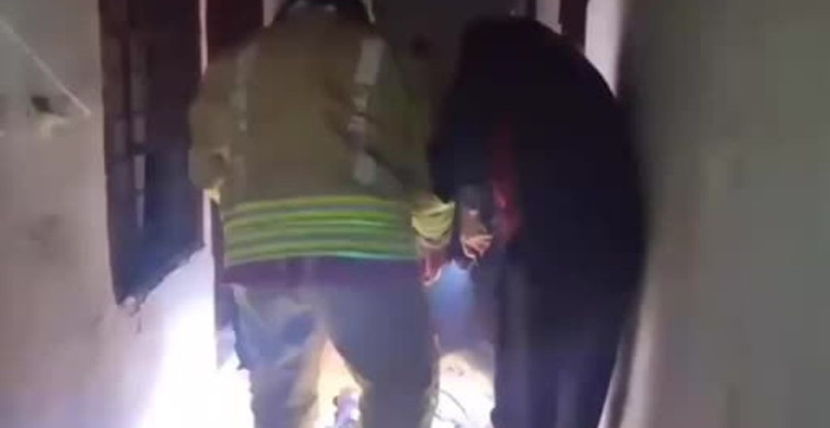 Kahramanmaraş'ta Ev Yangını: Bir Kişi Kurtarıldı