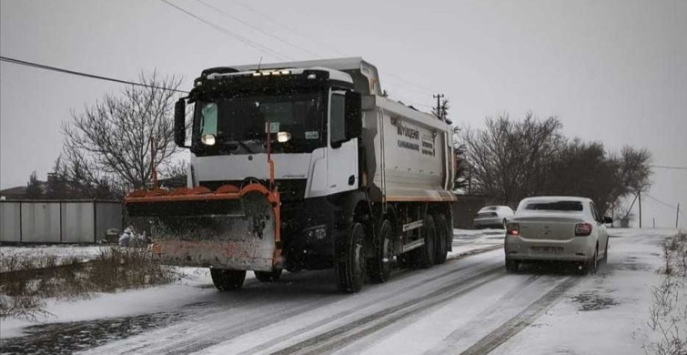 Kahramanmaraş'ta Kar Yağışı Ulaşımı Olumsuz Etkiledi