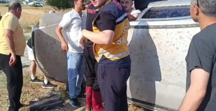 Kahramanmaraş’ta otomobil takla attı: 2 yaralı