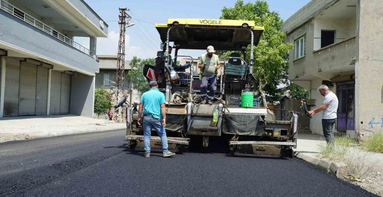 Kahramanmaraş'ta Sıcak Asfalt Çalışmaları Tamamlandı