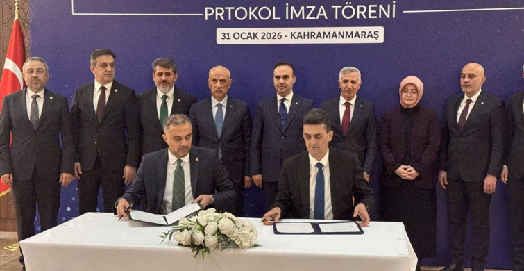 Kahramanmaraş'ta SOGEP Projeleri İçin İmza Töreni