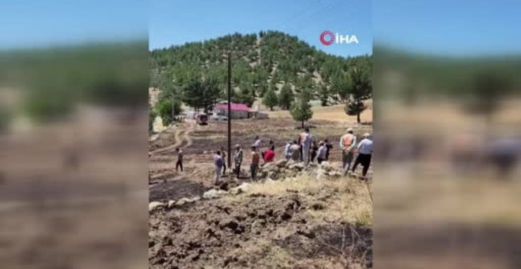 Kahramanmaraş'ta tarım arazisi yangını, elektrik şirketinin ihmali iddia ediliyor