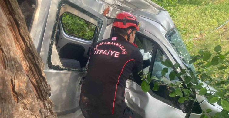 Kahramanmaraş'ta Trafik Kazası: 4 Yaralı