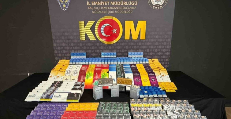 Kahramanmaraş'taki Kaçak Telefon ve Sigara Operasyonu