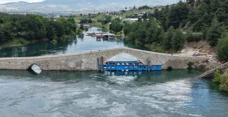 Kahramanmaraş'taki Tarihi Ceyhan Köprüsü Restorasyonu Tamamlanıyor