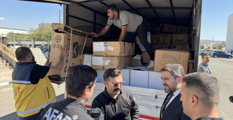 Kahramanmaraş'tan Suriye'ye İnsani Yardım Gönderildi